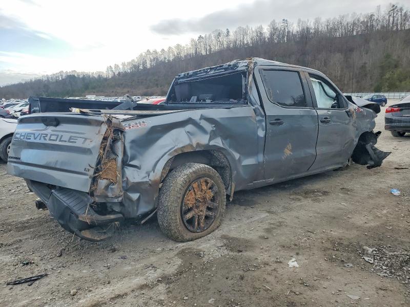 2021 Chevrolet Silverado VIN 3GCPYFED6MG407134 COPART salvage auction — ROLLOVER, WV - SALVAGE CERTIFICATE, sold $1,550 on 2026-07-02 (photo 3)