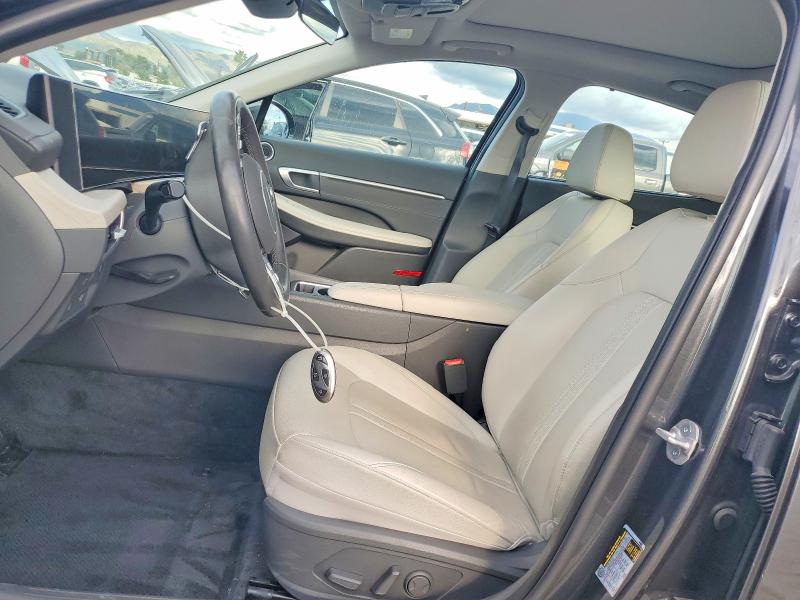2025 Hyundai Sonata VIN KMHL54JJ2SA105497 COPART salvage auction — FRONT END, Ca - Salvage Certificate, sold $12,000 on 2026-07-24 (photo 7)