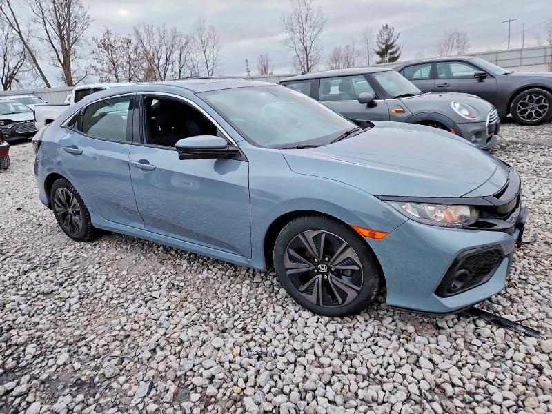 2018 Honda Civic VIN SHHFK7H5XJU200852 COPART salvage auction — FRONT END, Mi - Cert Of Title-Salvage Vehicle, sold $2,800 on 2026-07-16 (photo 4)