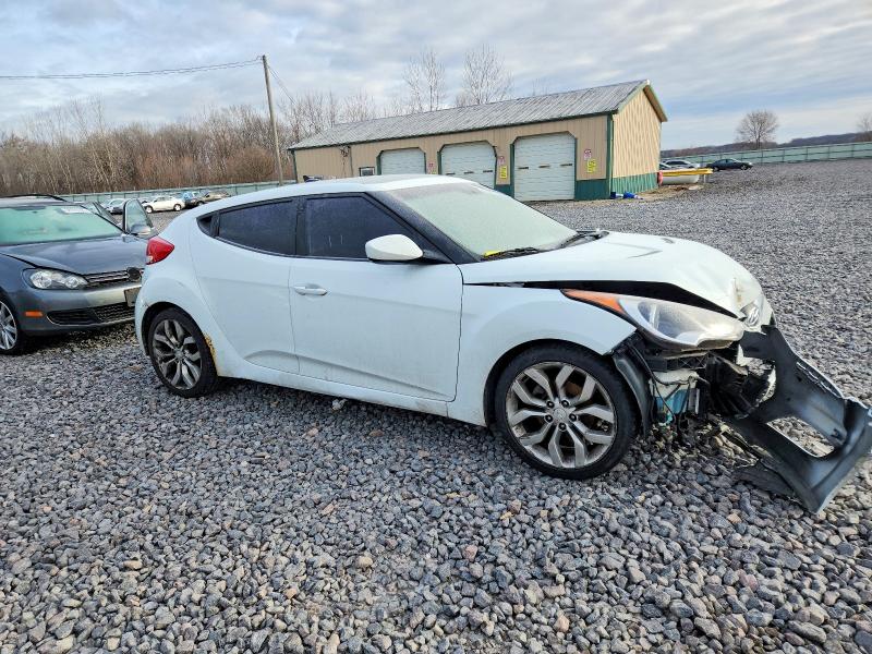 2012 Hyundai Veloster VIN KMHTC6AD2CU064493 COPART salvage auction — FRONT END, Il - Salvage Certificate, sold $625 on 2026-07-06 (photo 4)
