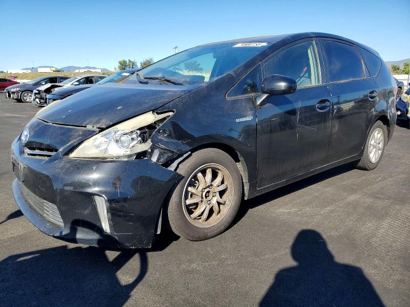2012 Toyota Prius v VIN JTDZN3EU2C3180106 COPART salvage auction — FRONT END, CA - SALVAGE CERTIFICATE, sold $1,400 on 2026-07-29 (photo 1)