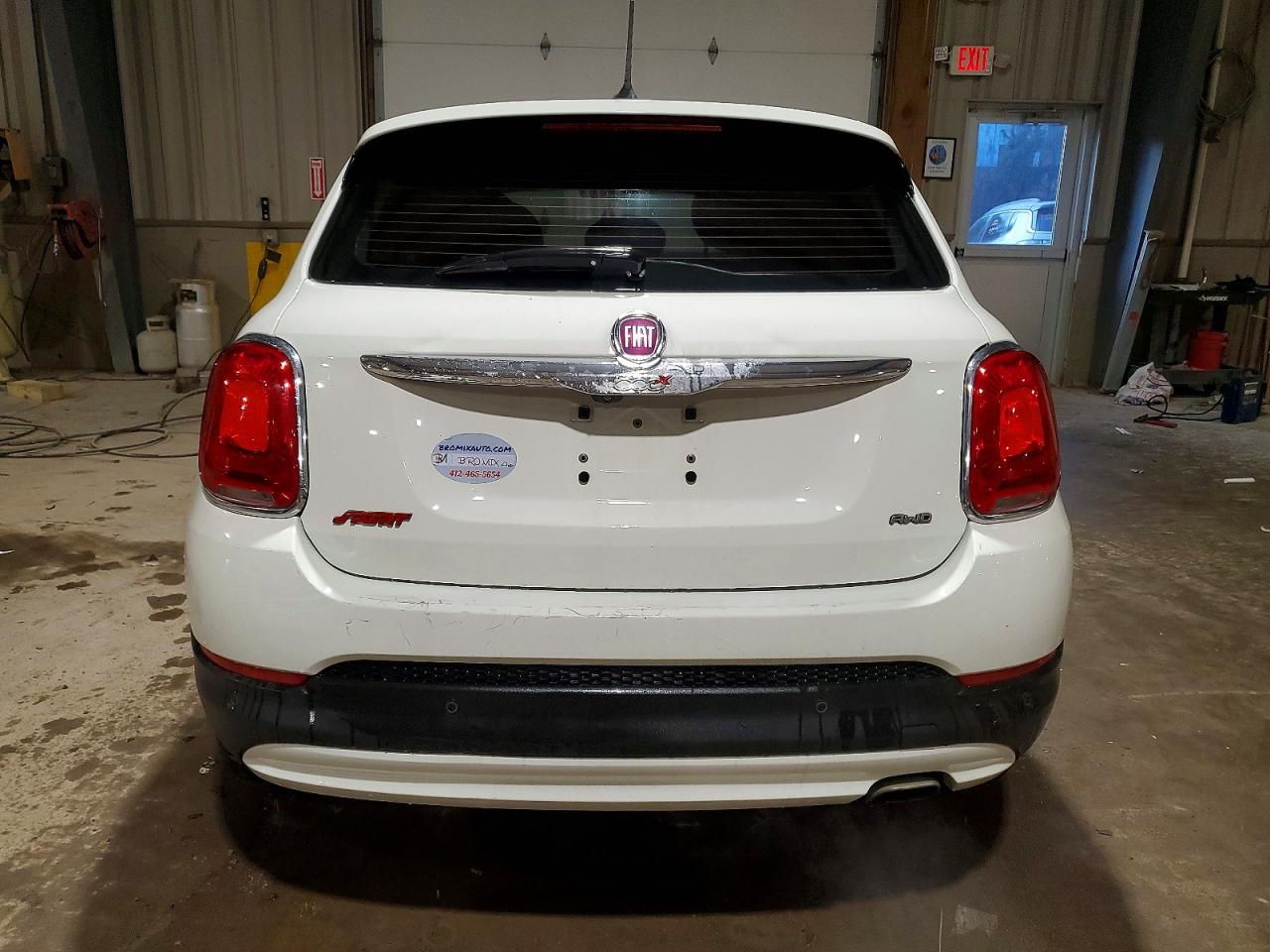 2017 Fiat 500x VIN ZFBCFYAB4HP611732 COPART salvage auction — Front End, PA - CERT OF SALV-R=RECONSTRUCTED, sold $1,500 on 2026-04-08 (photo 6)