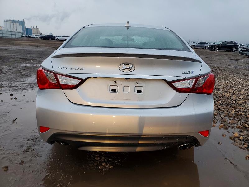 2014 Hyundai Sonata VIN 5NPEC4AB0EH844554 COPART salvage auction — FRONT END, Il - Salvage Certificate, sold $700 on 2026-07-06 (photo 6)