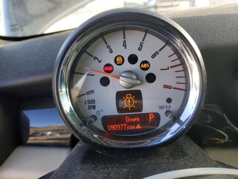 2013 Mini Cooper VIN WMWSV3C53DT393688 COPART salvage auction — FRONT END, Nv - Salvage Title, sold $1,000 on 2026-07-30 (photo 9)