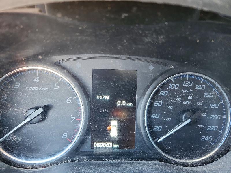 2020 Mitsubishi Outlander VIN JA4JZ3AX8LZ603716 COPART salvage auction — FRONT END, Ab - Oop - Salvage, sold $3,050 on 2026-07-07 (photo 9)