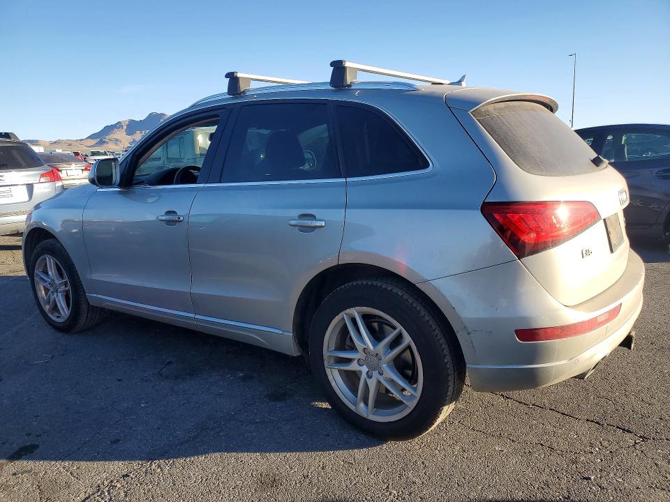 2014 Audi Q5 VIN WA1CMAFP6EA062672 COPART salvage auction — MECHANICAL, Ut - Certificate Of Title, sold $3,000 on 2026-07-27 (photo 2)