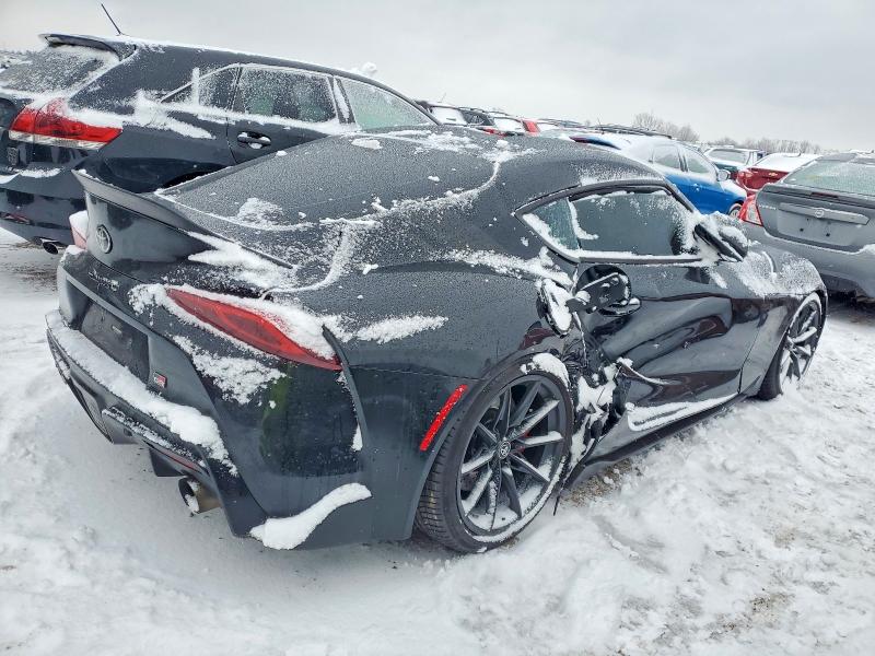 2021 Toyota Supra VIN WZ1DB0C00MW037500 COPART salvage auction — SIDE, Wv - Salvage Certificate, sold $22,000 on 2026-07-30 (photo 3)
