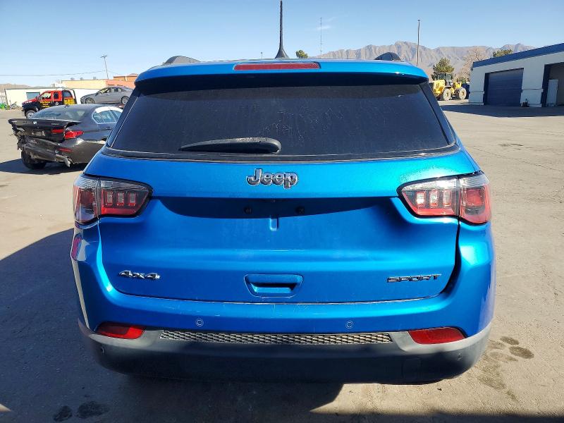 2018 Jeep Compass VIN 3C4NJDAB0JT230281 COPART salvage auction — FRONT END, Tx - Salvage Vehicle Title, sold $2,950 on 2026-07-10 (photo 6)