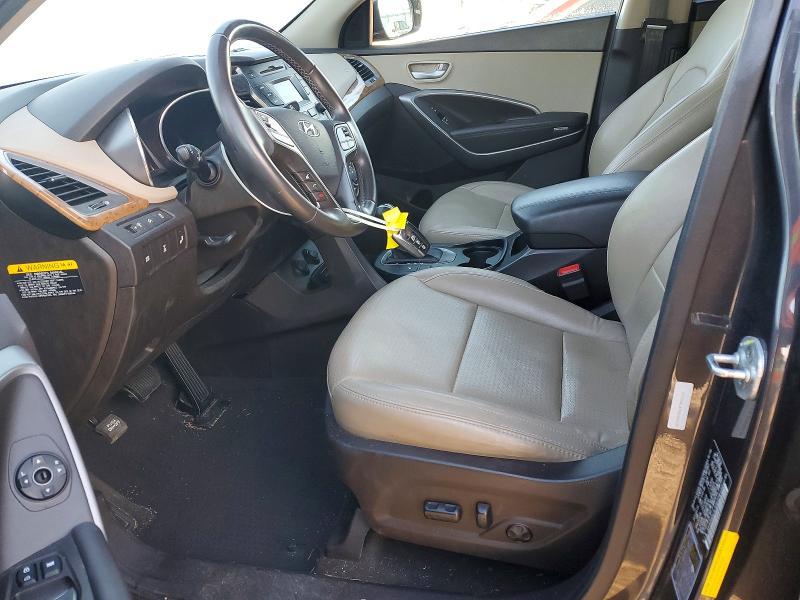 2016 Hyundai Santa fe VIN 5XYZUDLA7GG354139 COPART salvage auction — FRONT END, Ks - Cert Of Title-Salvage, sold $2,700 on 2026-07-21 (photo 7)