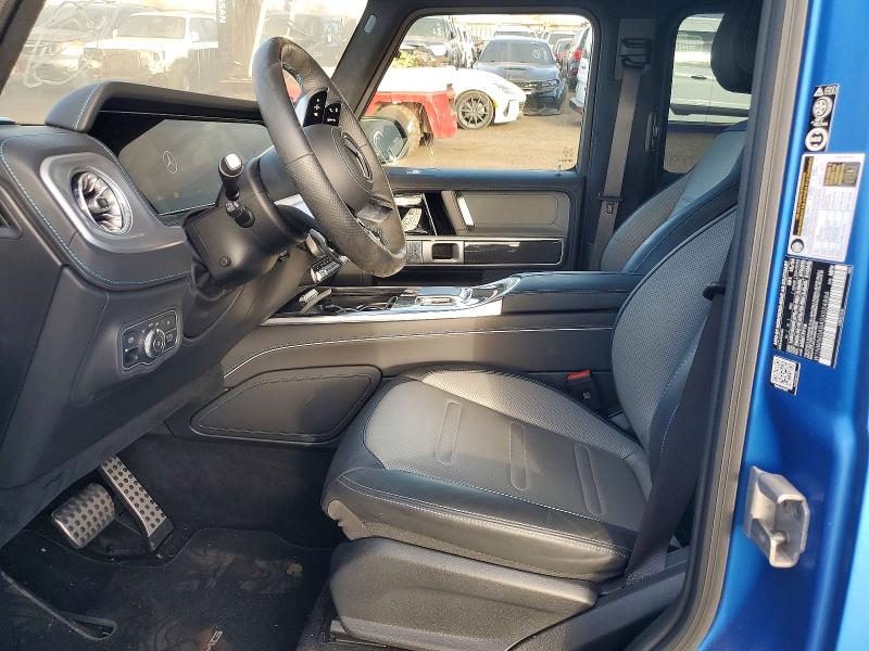 2025 Mercedes-benz G-class VIN W1NWM0AB4SX024884 COPART salvage auction — UNDERCARRIAGE, HI - CERTIFICATE OF SALVAGE, sold $58,000 on 2026-07-20 (photo 7)