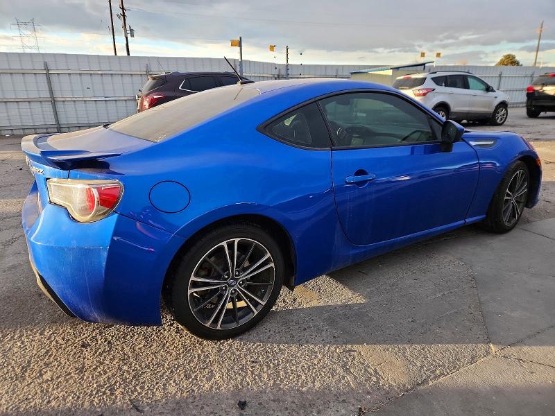 2014 Subaru Brz VIN JF1ZCAC11E9600902 COPART salvage auction — REAR END, Co - Bill Of Sale-Parts Only, sold $1,000 on 2026-07-13 (photo 3)