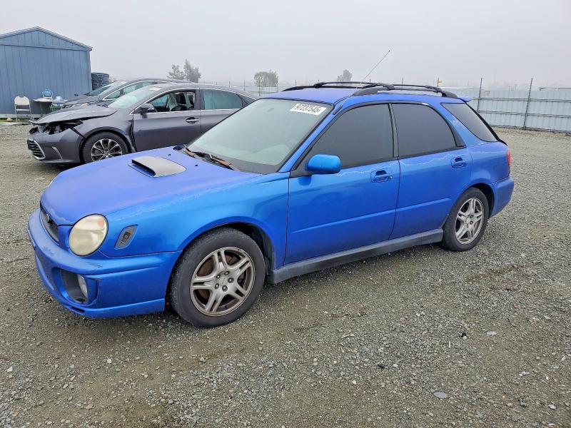 2002 Subaru Wrx VIN JF1GG29672G832514 COPART salvage auction — REAR END, Ca - Salvage Certificate, sold $650 on 2026-07-14 (photo 1)