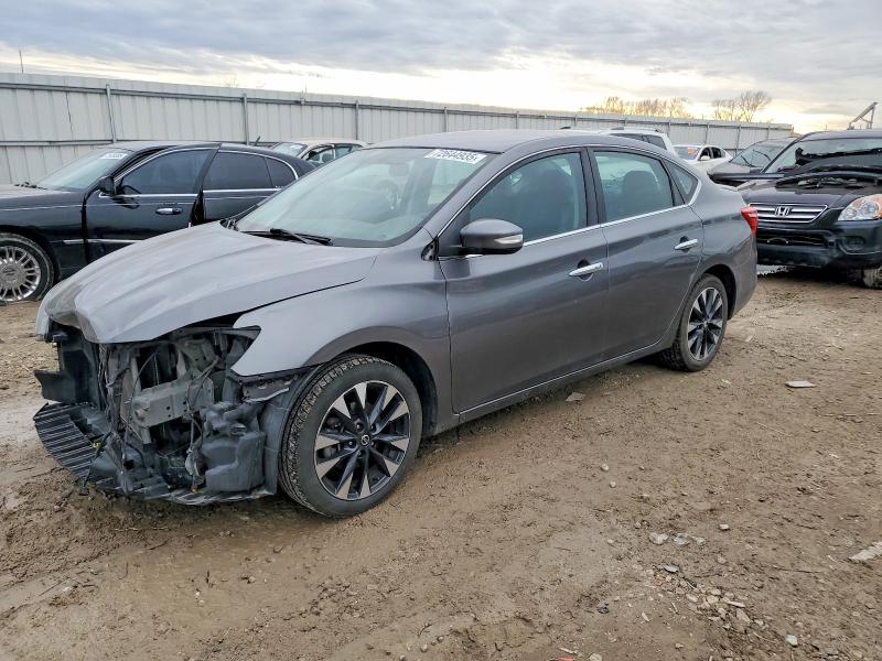 2019 Nissan Sentra VIN 3N1AB7AP5KY366941 COPART salvage auction — FRONT END, Ks - Cert Of Title-Salvage, sold $1,200 on 2026-07-05 (photo 1)