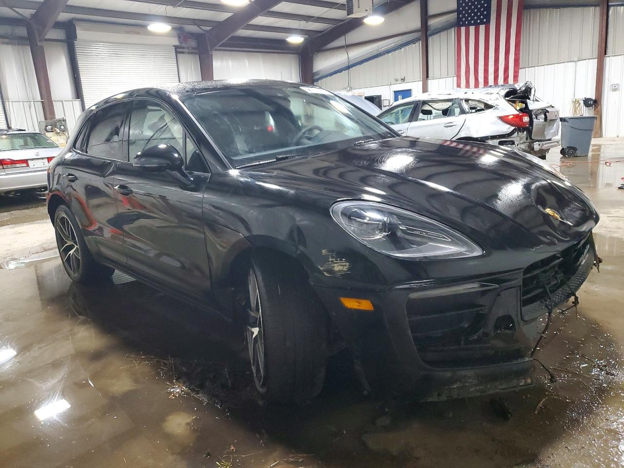 2025 Porsche Macan VIN WP1AA2A59SLB06681 COPART salvage auction — Front End, FL - CERT OF TITLE SLVG REBUILDABLE (P), sold $15,900 on 2026-02-04 (photo 4)