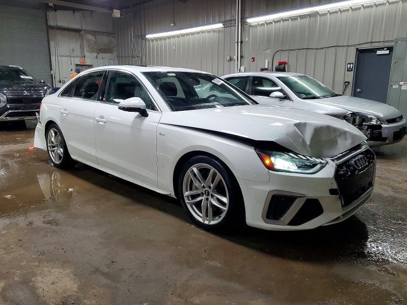 2022 Audi A4 VIN WAUEAAF44NA021029 COPART salvage auction — REAR END, Il - Salvage Certificate, sold $500 on 2026-07-21 (photo 4)