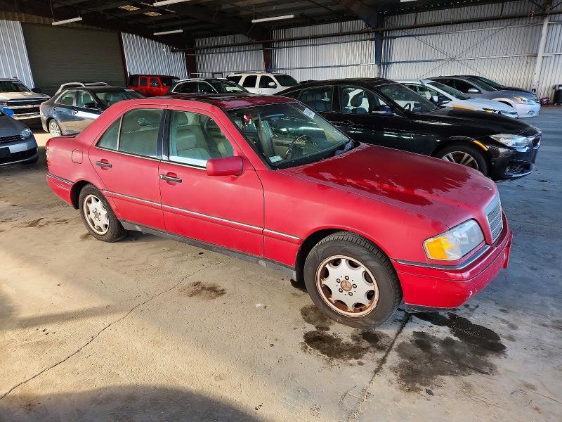 1997 Mercedes-benz C class VIN WDBHA23E4VF502144 COPART salvage auction — REAR END, CA - SALVAGE ACQUISITION BILLOFSALE, sold $125 on 2026-07-09 (photo 4)