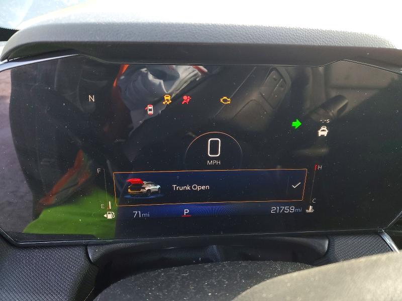 2024 Chevrolet Trailblazer VIN KL79MVSL8RB054323 COPART salvage auction — FRONT END, IL - SALVAGE CERTIFICATE, sold $250 on 2026-07-07 (photo 9)
