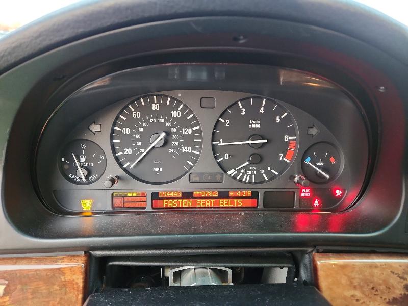 2001 BMW 5 series VIN WBADT33431GF40539 COPART salvage auction — FRONT END, TN - CERTIFICATE OF TITLE, sold $250 on 2026-07-13 (photo 9)