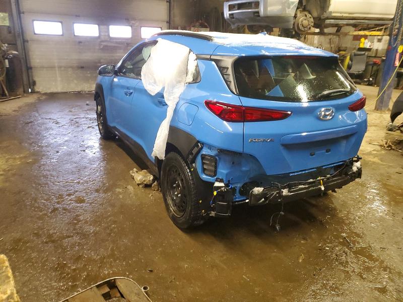 2022 Hyundai Kona VIN KM8K22AB5NU898556 COPART salvage auction — FRONT END, ON - PERMIT NO BRAND - UNFIT, sold $3,850 on 2026-07-07 (photo 2)