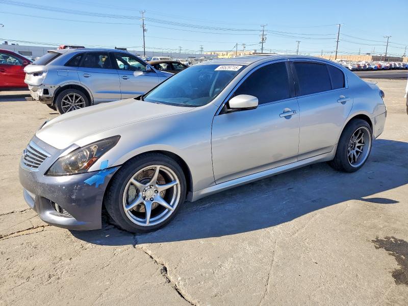 2010 Infiniti G37 VIN JN1CV6AP3AM203538 COPART salvage auction — VANDALISM, Ca - Salvage Certificate, sold $1,850 on 2026-07-06 (photo 1)