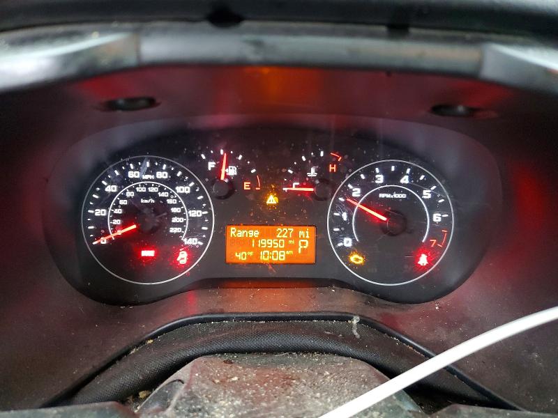 2022 Ram Promaster city VIN ZFBHRFAB6N6W85737 COPART salvage auction — MECHANICAL, Pa - Certificate Of Salvage, sold $3,185 on 2026-07-09 (photo 9)