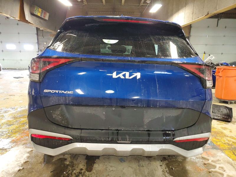 2025 Kia Sportage VIN 5XYK33DF6SG260044 COPART salvage auction — FRONT END, In - Cert Of Title-Salvage Title, sold $7,500 on 2026-07-10 (photo 6)
