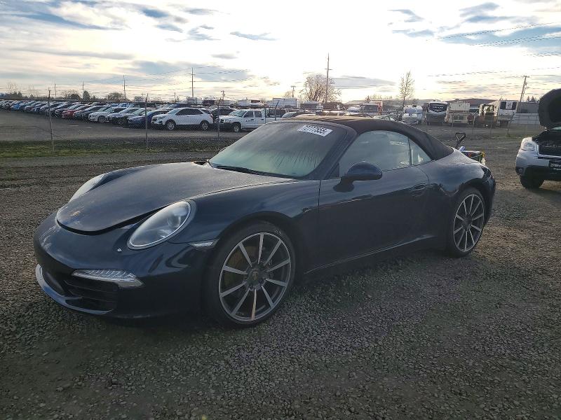 2013 Porsche 911 VIN WP0CA2A95DS140199 COPART salvage auction — ENGINE BURN, Or - Salvage Title Certificate, sold $28,250 on 2026-07-28 (photo 1)