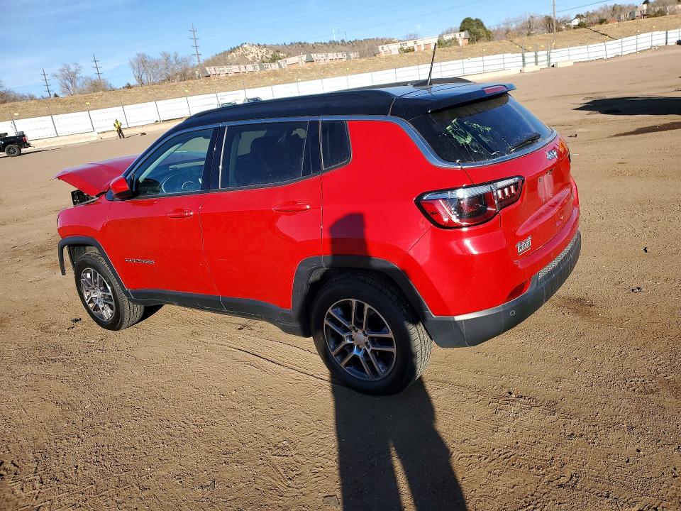 2020 Jeep Compass VIN 3C4NJDBB7LT244535 COPART salvage auction — FRONT END, Co - Salvage Title, sold $900 on 2026-07-22 (photo 2)