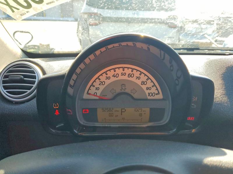 2013 Smart Fortwo VIN WMEEJ3BA9DK615233 COPART salvage auction — NORMAL WEAR, Co - Bill Of Sale-Parts Only, sold $400 on 2026-07-06 (photo 9)