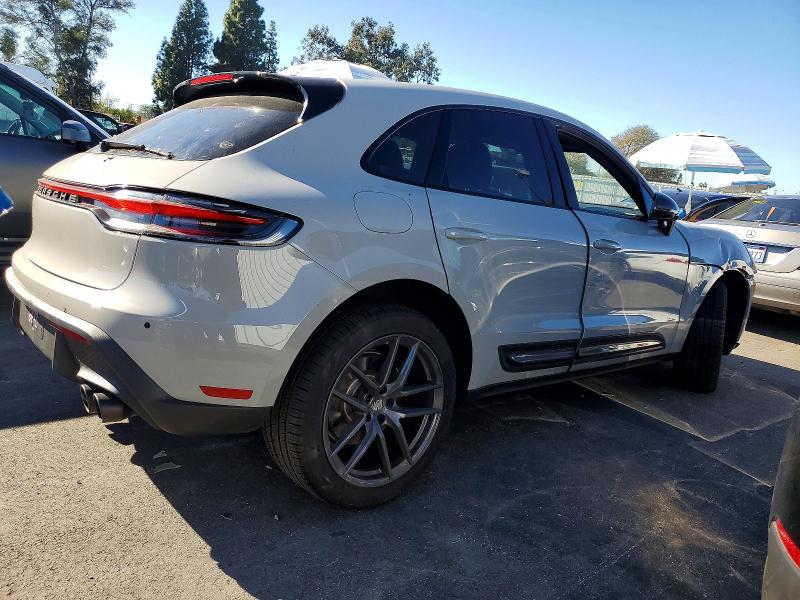 2025 Porsche Macan VIN WP1AA2A57SLB01477 COPART salvage auction — FRONT END, Ca - Salvage Certificate, sold $20,200 on 2026-07-31 (photo 3)