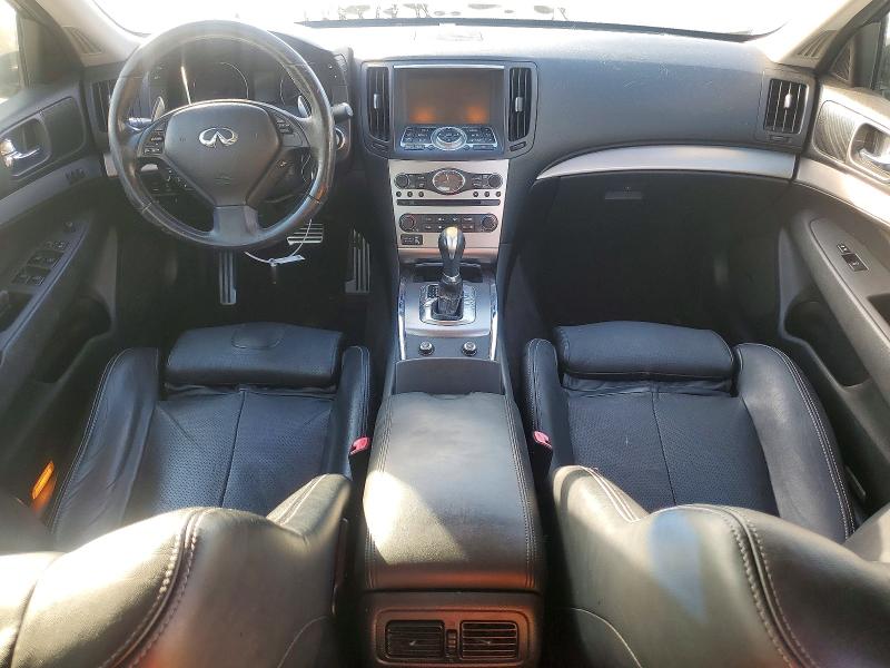 2013 Infiniti G VIN JN1CV6AP4DM716382 COPART salvage auction — FRONT END, Salvage Title, sold $3,400 on 2026-07-15 (photo 8)