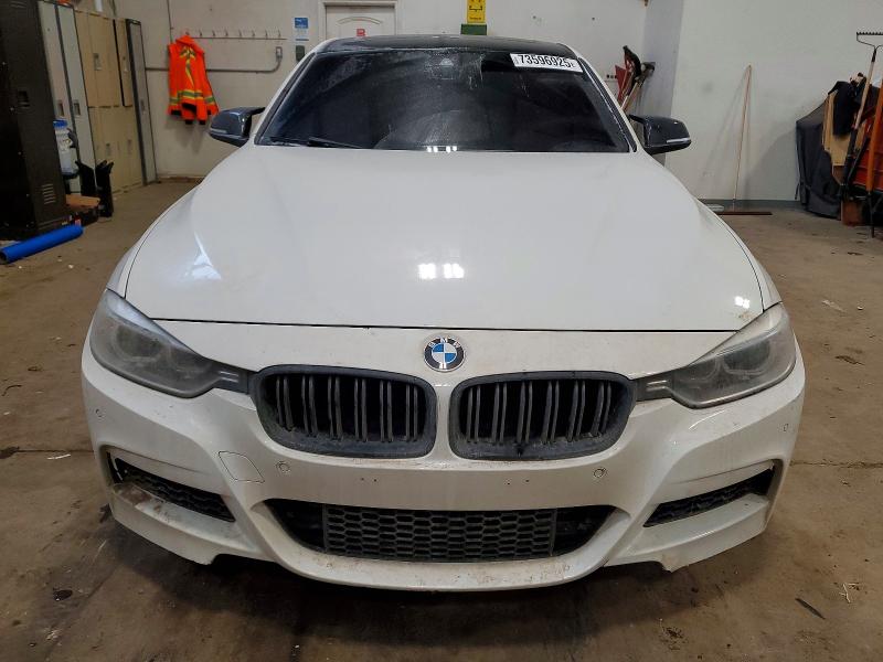 2013 BMW 3er VIN WBA3B9C54DF585863 COPART salvage auction — REAR END, Salvage Title, sold $2,050 on 2026-07-09 (photo 5)