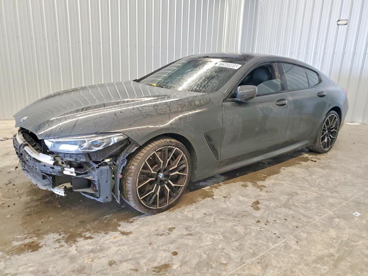 2024 BMW 8er VIN WBAGV2C06RCP13405 COPART salvage auction — Front End, NC - DLR ONLY-CLEAN/OVER 25% DAMAGE, sold $33,500 on 2026-04-30 (photo 1)