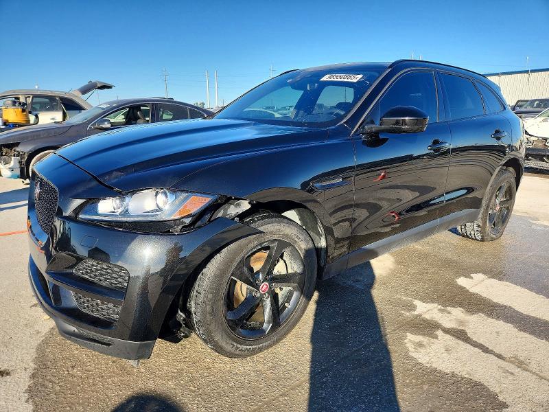 2020 Jaguar F-pace VIN SADCJ2FX7LA661926 COPART salvage auction — FRONT END, Tx - Certificate Of Title, sold $7,750 on 2026-09-12 (photo 1)