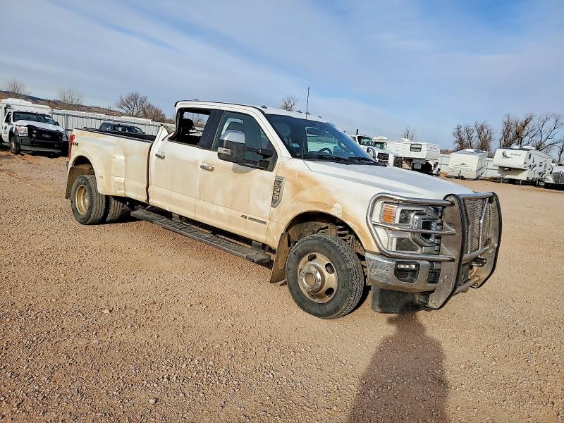 2022 Ford F350 VIN 1FT8W3DT4NEC11347 COPART salvage auction — SIDE, Sd - Cert Of Title-Salvage, sold $10,200 on 2026-07-28 (photo 4)