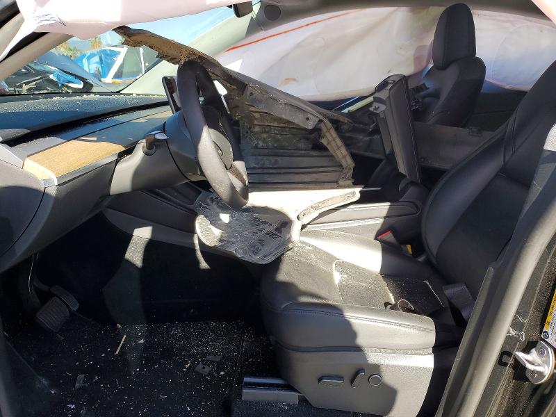2022 Tesla Model y VIN 7SAYGDEE5NA018870 COPART salvage auction — FRONT END, Ca - Salvage Certificate, sold $9,700 on 2026-07-02 (photo 7)