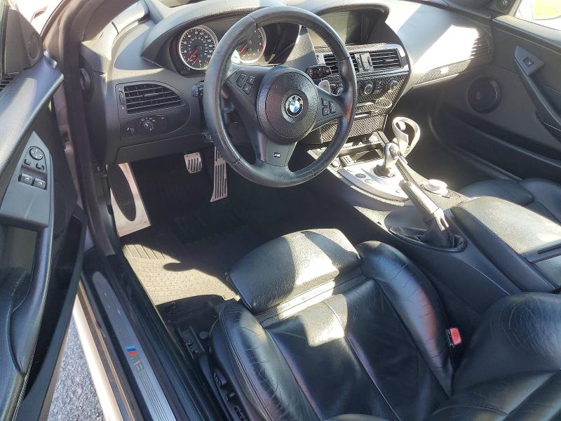 2006 BMW M6 VIN WBSEH93416B797267 COPART salvage auction — FRONT END, Ca - Salvage Certificate, sold $4,550 on 2026-07-02 (photo 8)