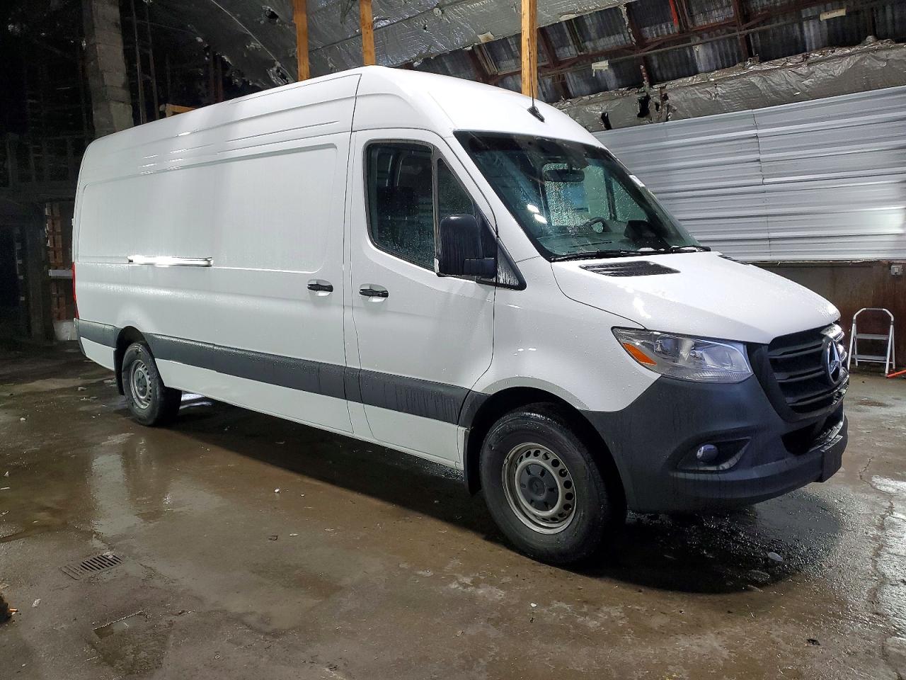 2025 Mercedes-benz Sprinter VIN W1Y4NCHY3ST195569 COPART salvage auction — Mechanical, NY - MV-907A SALVAGE CERTIFICATE, sold $25,000 on 2026-02-16 (photo 4)