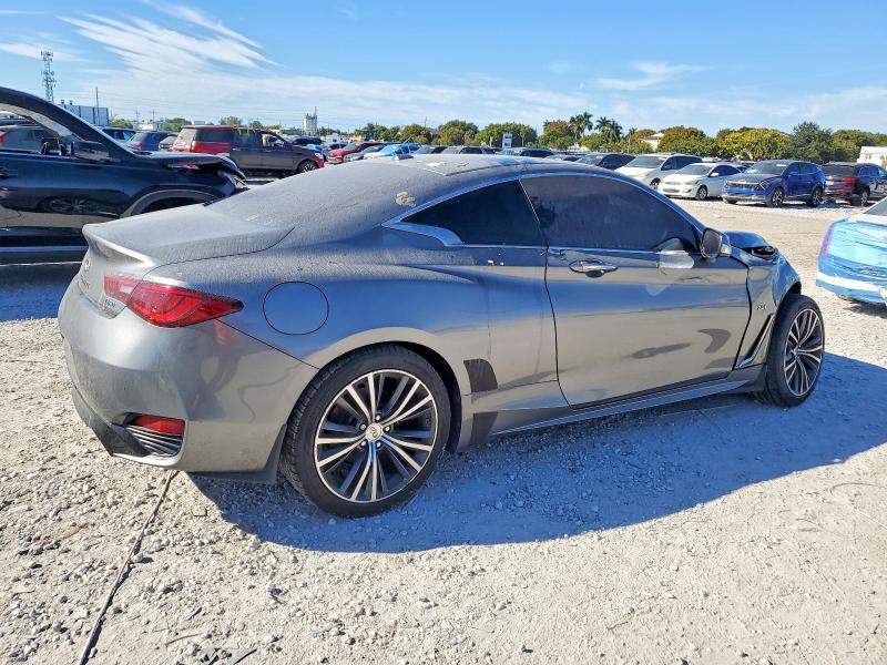 2017 Infiniti Q60 VIN JN1CV7EK4HM111241 COPART salvage auction — FRONT END, Fl - Cert Of Title Slvg Rebuildable, sold $3,650 on 2026-07-14 (photo 3)