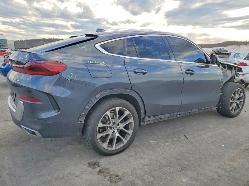 2021 BMW X6 VIN 5UXCY4C09M9D88499 COPART salvage auction — FRONT END, OK - CERTIFICATE OF TITLE, sold $24,400 on 2026-09-09 (photo 3)