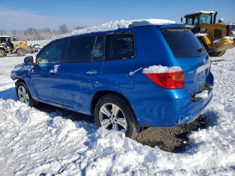 2008 Toyota Highlander VIN JTEES42A582053219 COPART salvage auction — FRONT END, NJ - CERT OF TITLE-SALVAGE, sold $2,350 on 2026-07-10 (photo 2)