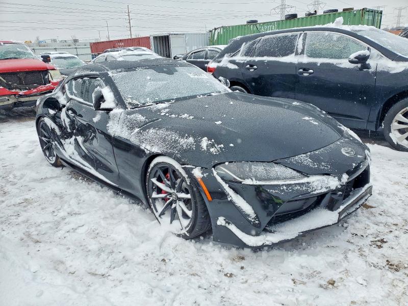 2021 Toyota Supra VIN WZ1DB0C00MW037500 COPART salvage auction — SIDE, Wv - Salvage Certificate, sold $22,000 on 2026-07-30 (photo 4)