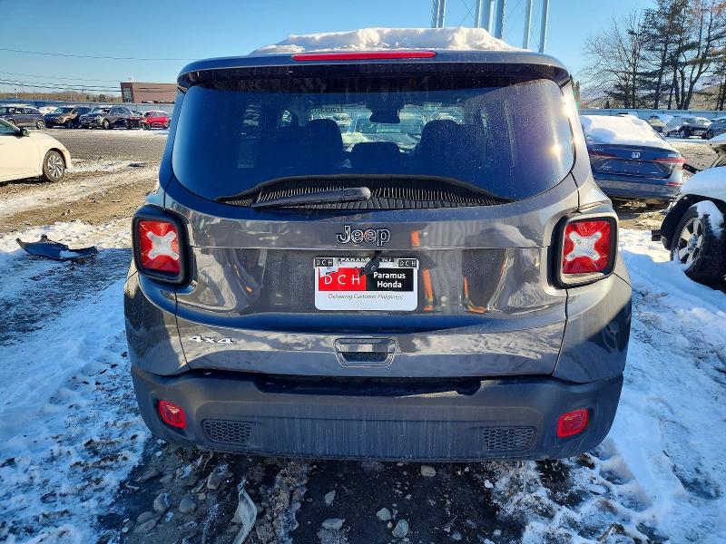 2023 Jeep Renegade VIN ZACNJDB11PPP71830 COPART salvage auction — FRONT END, Nj - Cert Of Title-Salvage, sold $1,200 on 2026-08-12 (photo 6)