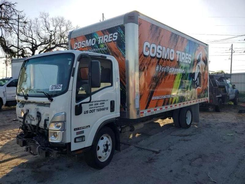 2023 Isuzu Npr VIN 54DC4W1D9PS206238 COPART salvage auction — FRONT END, Fl - Certificate Of Destruction (P), sold $10,000 on 2026-07-08 (photo 2)