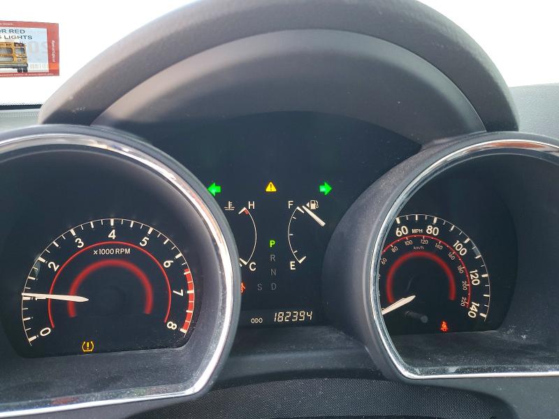 2008 Toyota Highlander VIN JTEES42A582053219 COPART salvage auction — FRONT END, NJ - CERT OF TITLE-SALVAGE, sold $2,350 on 2026-07-10 (photo 9)