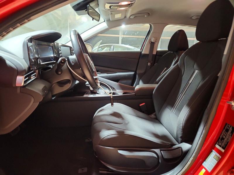 2022 Hyundai Elantra VIN 5NPLS4AGXNH062686 COPART salvage auction — FRONT END, Al - Cert Of Title-Salvage Title, sold $125 on 2026-07-29 (photo 7)