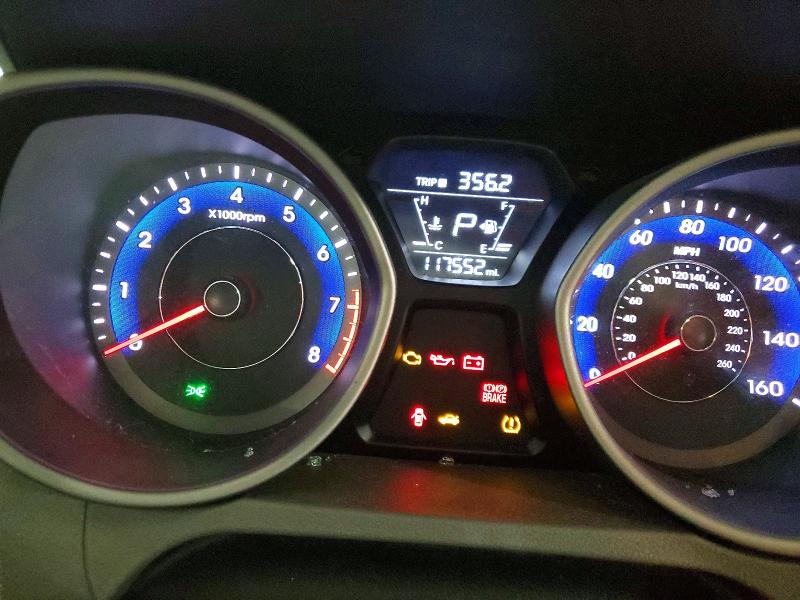 2015 Hyundai Elantra VIN KMHDH4AEXFU388458 COPART salvage auction — SIDE, Co - Bill Of Sale-Parts Only, sold $950 on 2026-07-07 (photo 9)