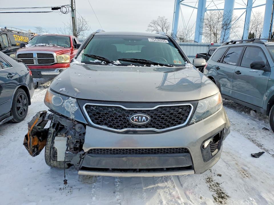 2013 Kia Sorento VIN 5XYKWDA25DG407469 COPART salvage auction — FRONT END, Nj - Cert Of Title-Salvage, sold $1,400 on 2026-07-20 (photo 5)