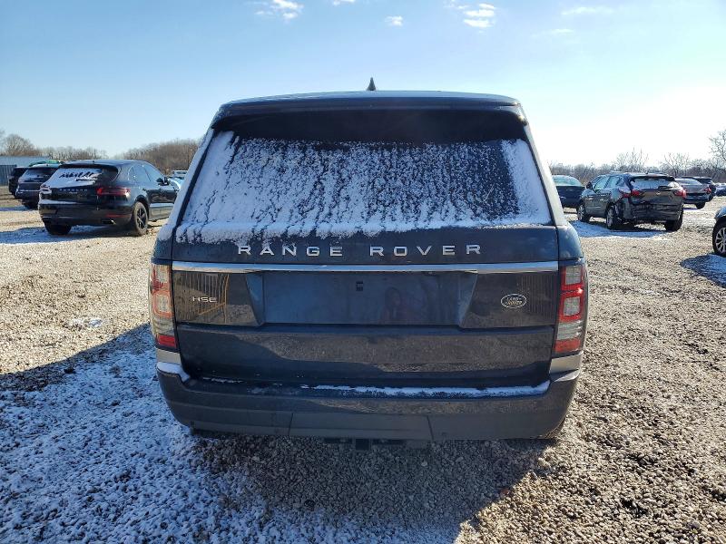 2017 Land rover RANGE ROVER VIN SALGS2FV1HA372100 COPART salvage auction — MINOR DENT/SCRATCHES, MI - CERTIFICATE OF TITLE, sold $7,600 on 2026-07-28 (photo 6)