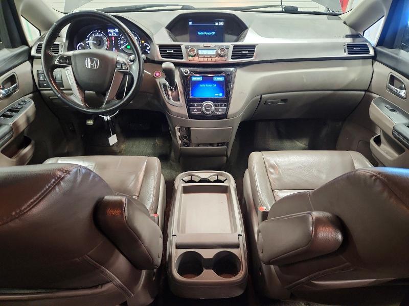 2014 Honda Odyssey VIN 5FNRL5H66EB023554 COPART salvage auction — FRONT END, MI - CERTIFICATE OF TITLE, sold $1,050 on 2026-07-02 (photo 8)